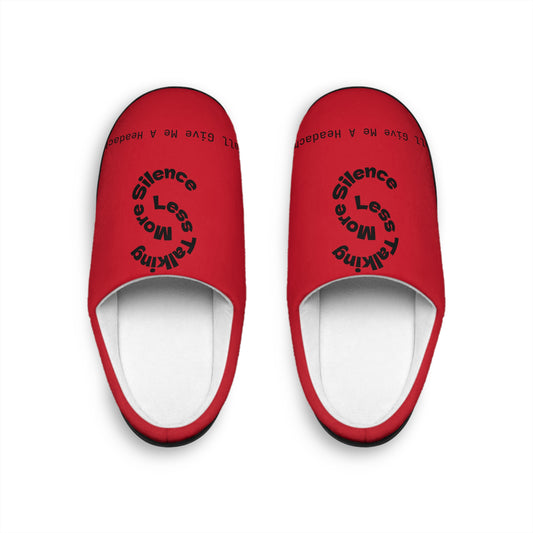 Yall Give Me A Headache Line Slippers
