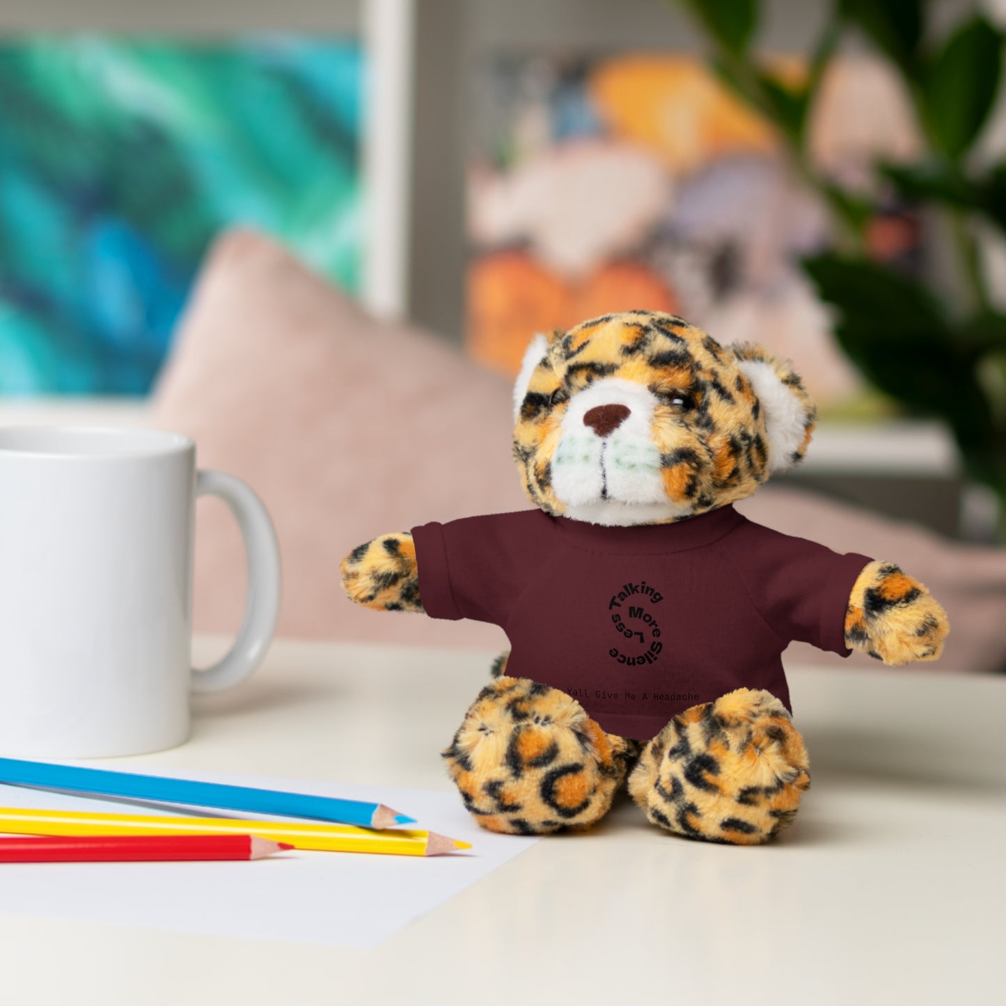 Yall Give Me A Headache Line Stuffed Animals